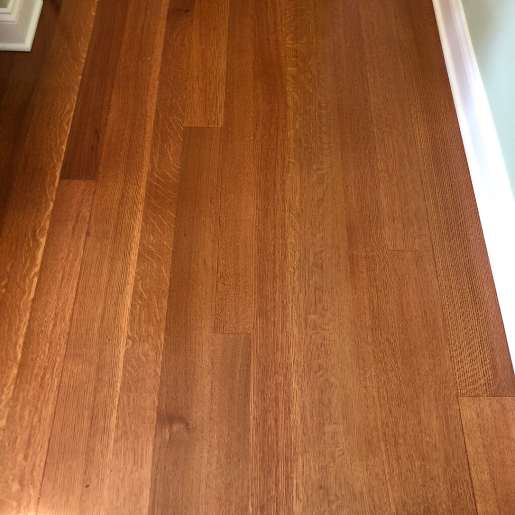 Custom hardwood flooring